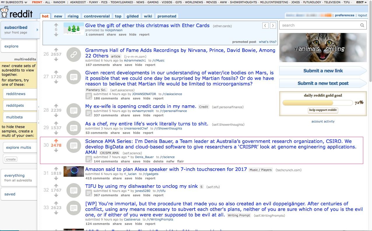 Should we do another Science AMA (Ask Me Anything) Series?