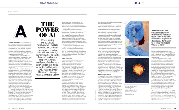 AICD: AI and the hunt for a COVID-19 vaccine